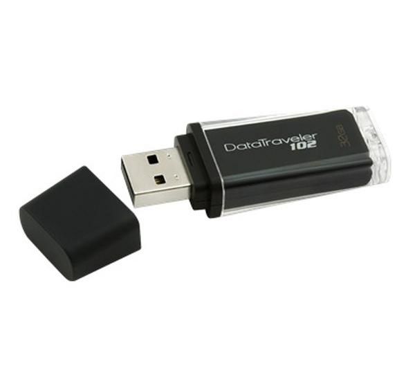 Kingston Pen USB DataTraveler 102 32 GB USB 2.0 - preta